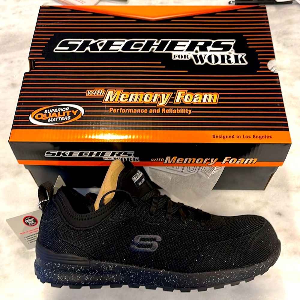 Skechers Bulklin Composite Toe Shoes
